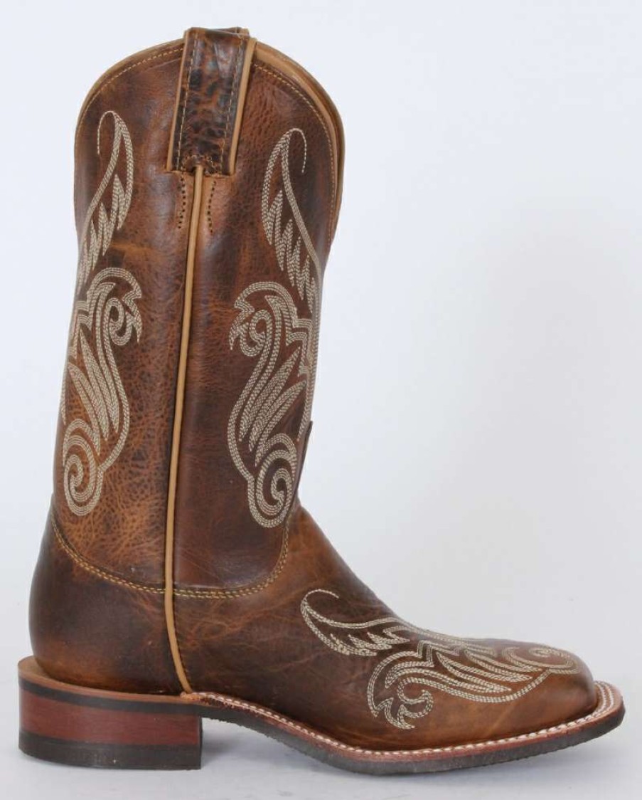 Cowboy Boots * | Unique Justin Bent Rail Ladies' Tan Damiana 11 Boots