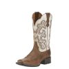 Cowboy Boots * | Opening Sales Ariat Ladies' Quickdraw Western Sandstorm