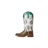 Cowboy Boots * | Latest Ariat Ladies' Fonda Tuscon Taupe Boots