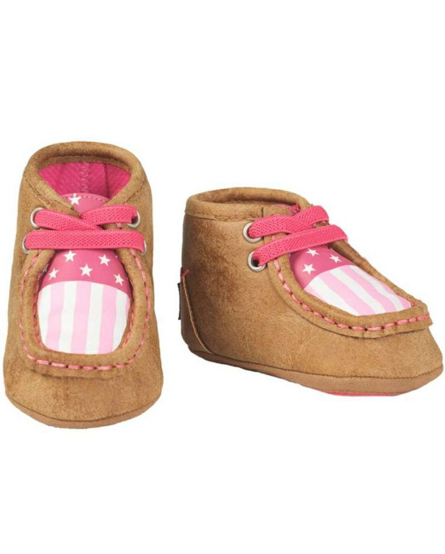 Cowboy Boots * | Cut Price Double Barrel Boots Girls' Baby Bucker Monroe Mocs