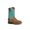 Cowboy Boots * | 100% Guarantee Roper Girls' Stars Sq Toe Fashion Boot