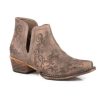 Cowboy Boots * | Latest Roper Ladies' Ava Shorty Snip Toe Boot