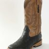 Cowboy Boots * | Opening Sales Roper Boys' Faux Ostrich Vamp Square Toe Boots Child