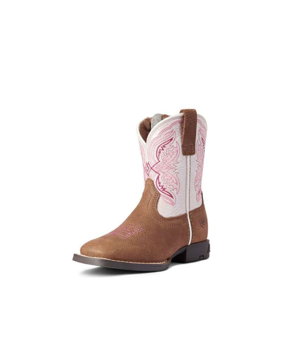 Cowboy Boots * | Reliable Quality Ariat Kids' Double Kicker Boot