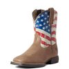 Cowboy Boots * | Discount Store Ariat Kids' Stars And Stripes Boot