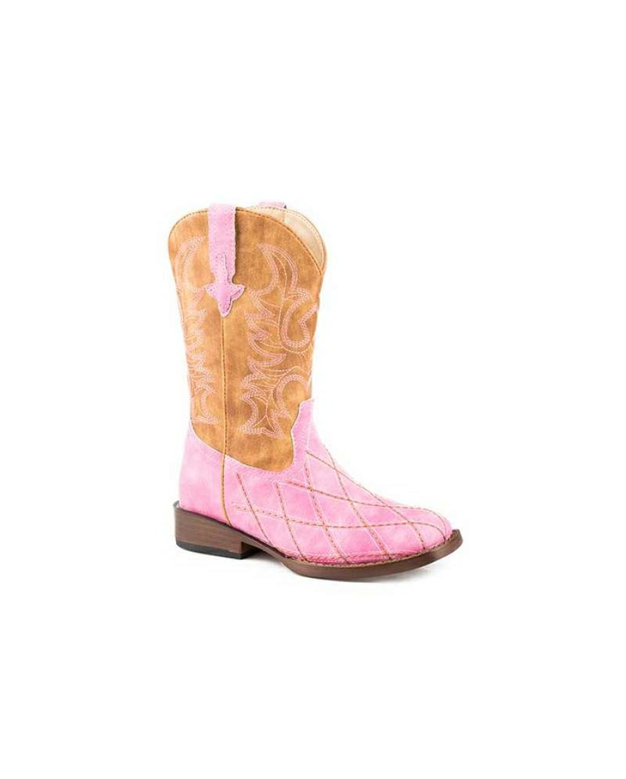 Cowboy Boots * | Bestsellers Roper Girls' Kids Cross Cut Boot