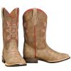 Cowboy Boots * | Classical Double Barrel Boots Kids' Clay Childrens Sq Boot