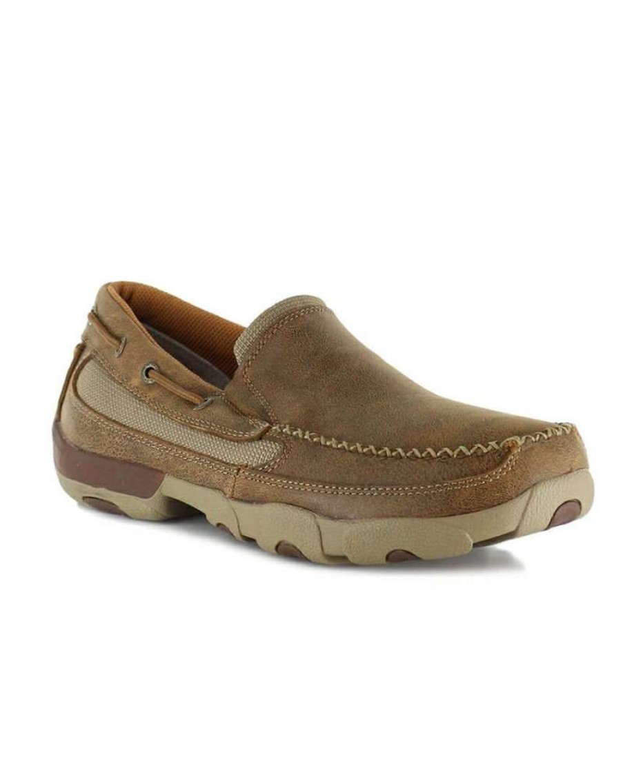 Cowboy Boots * | Discount Store Twisted X Men'S Slip On Driving Moc