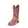 Cowboy Boots * | Fashion Old West Kids' Broad Square Toe Boot