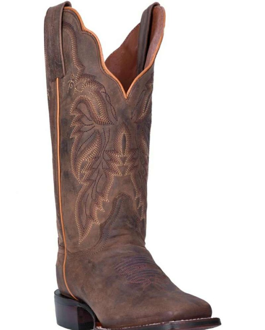 Cowboy Boots * | Classical Dan Post Ladies' Alexy Square Toe Boots