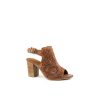 Cowboy Boots * | New Arrivals Roper Ladies' Mika Floral Tooled Heel