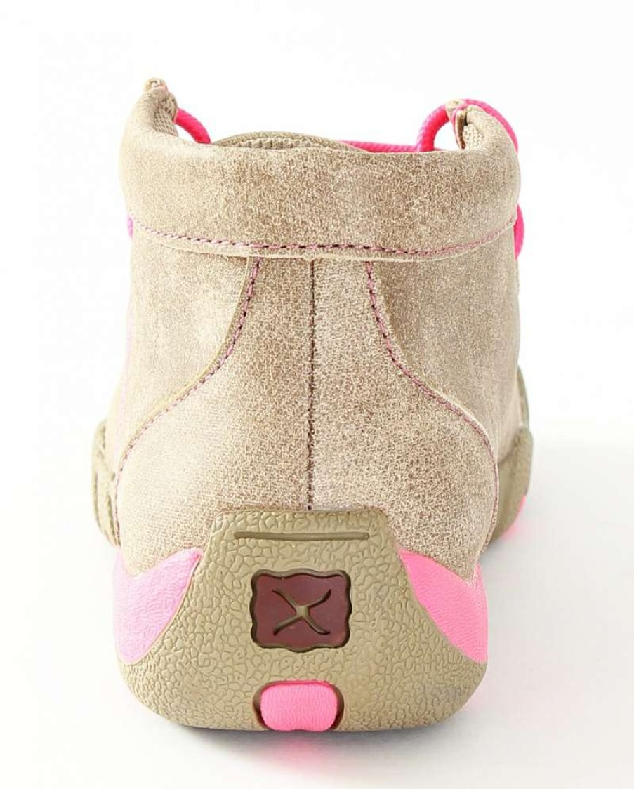 Cowboy Boots * | Online Store Twisted X Ladies' Pink Driving Mocs