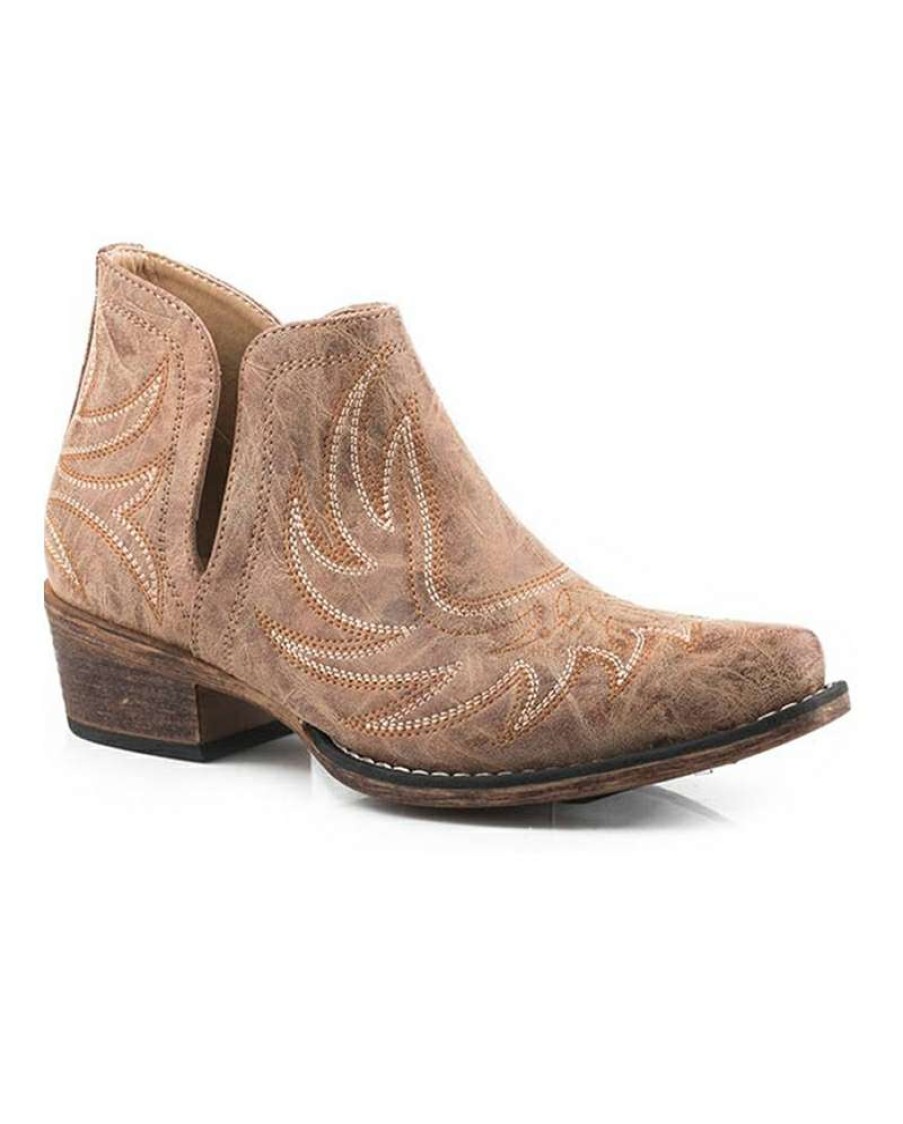 Cowboy Boots * | Cut Price Roper Ladies' Ava Shorty Snip Toe Boot