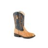 Cowboy Boots * | Online Store Roper Kids' Cowboy Cool Ostrich Print Boot