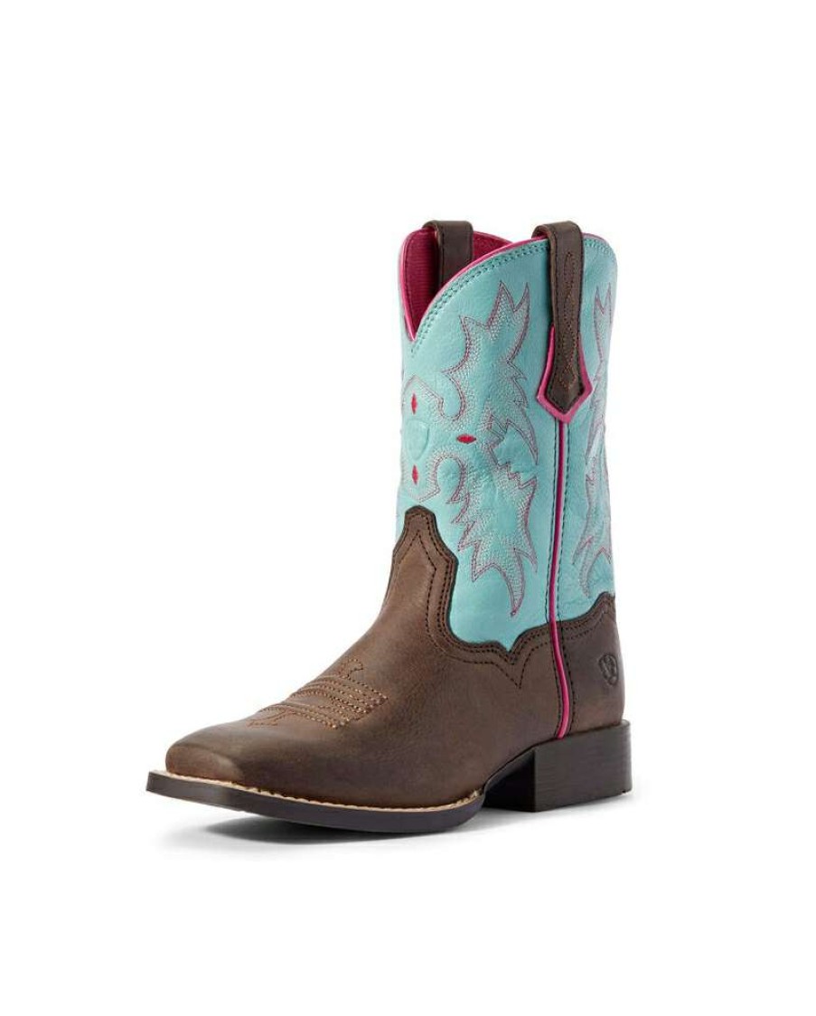 Cowboy Boots * | New Arrivals Ariat Kids' Tombstone Western Boot