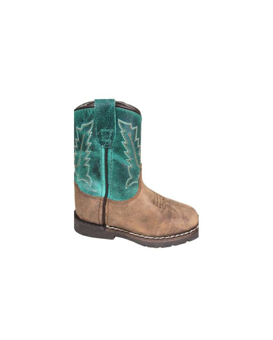 Cowboy Boots * | Bargain Sale Smoky Mountain Boots Boys' Toddler Square Toe Boot