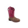 Cowboy Boots * | Cut Price Smoky Mountain Boots Girls' Traci Brown/Pink Boots