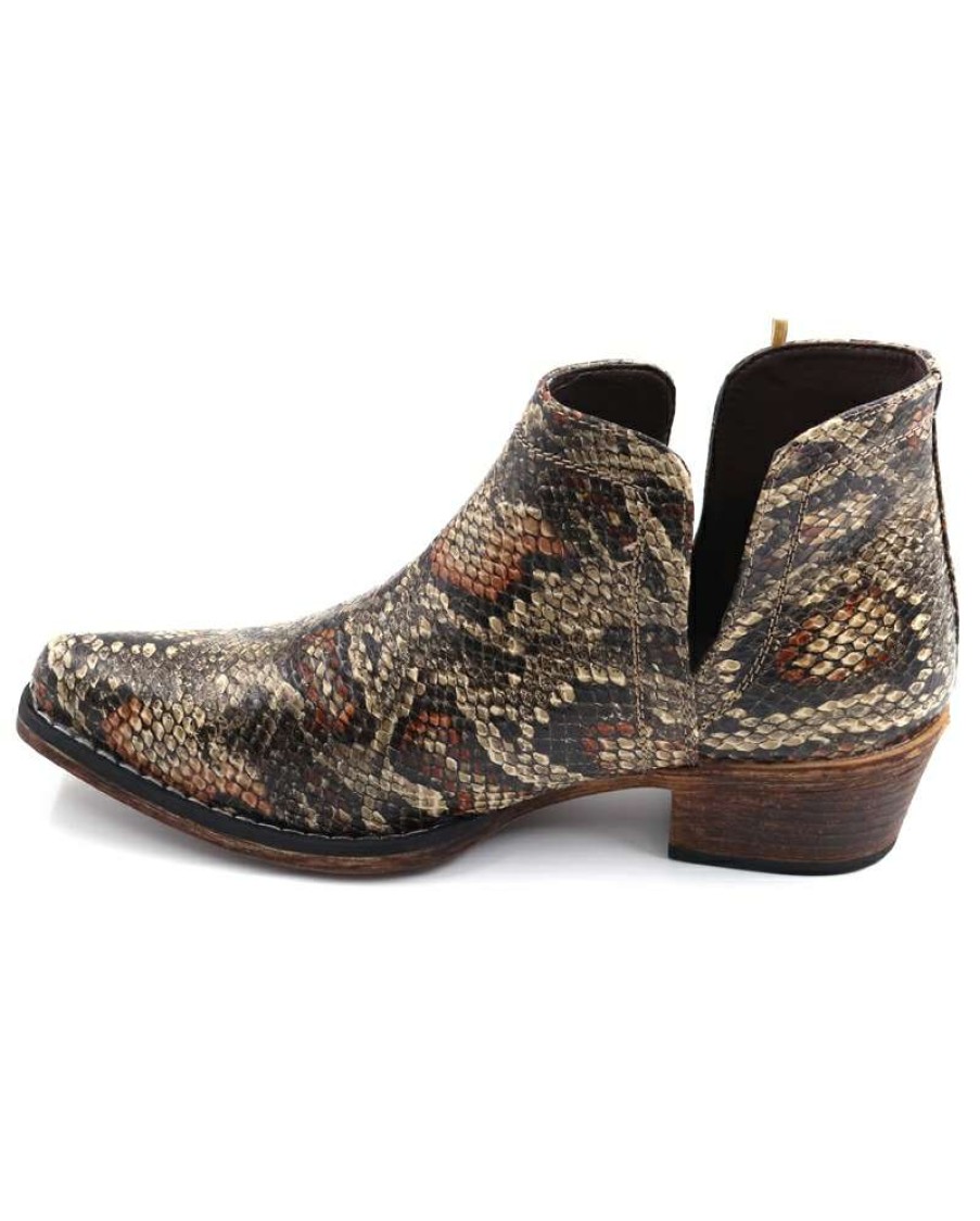 Cowboy Boots * | Online Store Roper Ladies' Ava Shorty Snip Toe