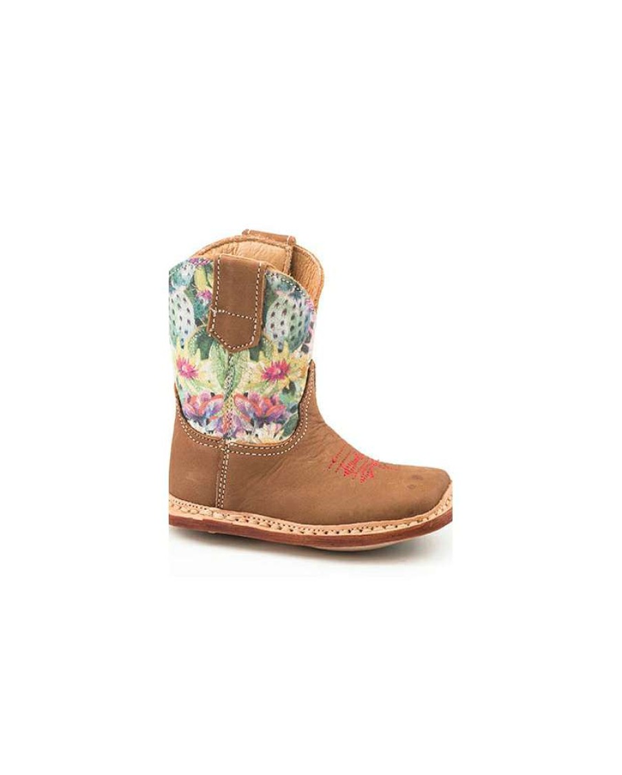 Cowboy Boots * | 100% Guarantee Roper Infant Girl Prickly Cowbabies