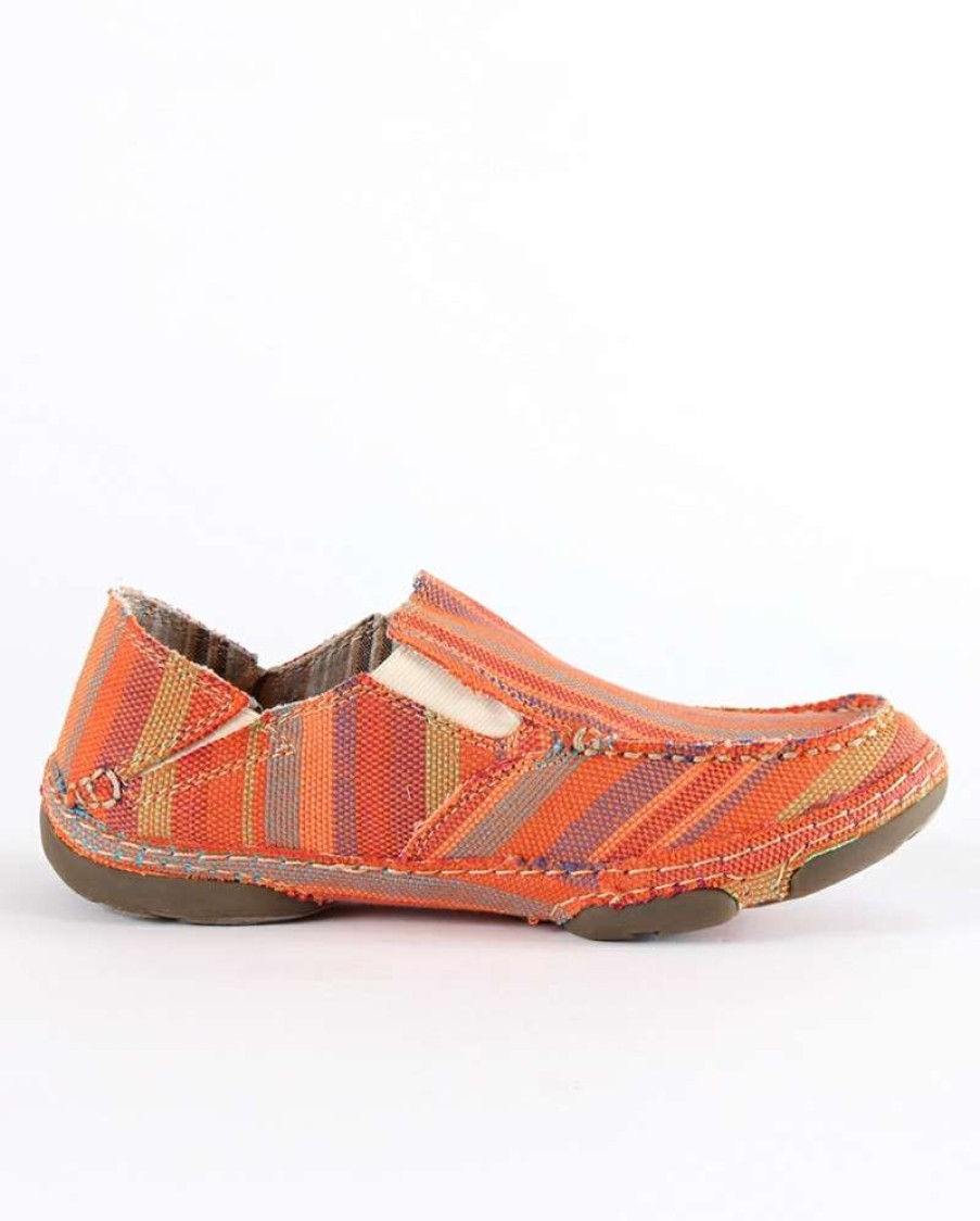 Cowboy Boots * | Limited Edition Tony Lama Ladies' 3R Casual Slip-On