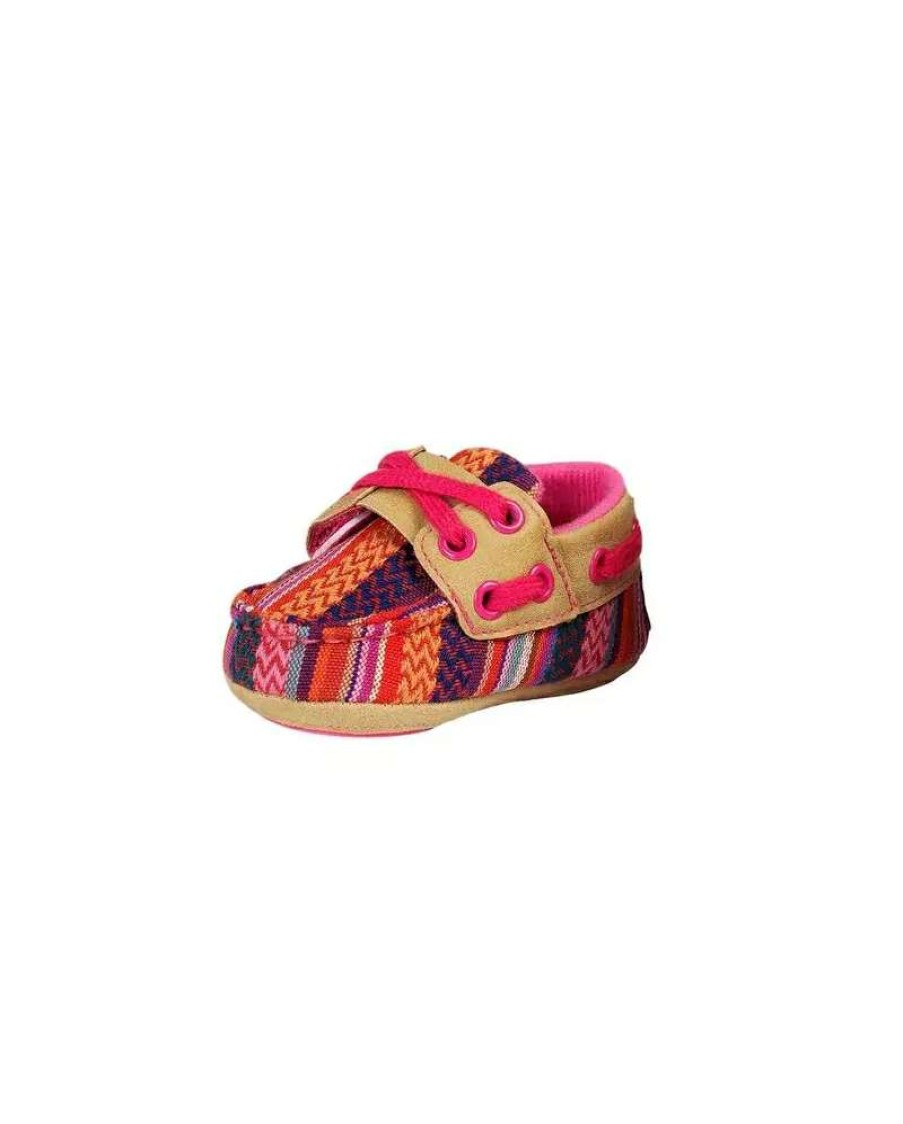 Cowboy Boots * | Bestsellers Blazin Roxx Girls' Riley Baby Bucker Mocs