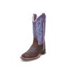 Cowboy Boots * | Discount Store Old West Girls' Youth Broad Square Toe Boot