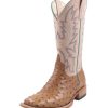 Cowboy Boots * | Discount Store Miss Macie Ladies' Top Hand Full Quill Ostrich Bone