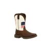 Cowboy Boots * | Latest Durango Kids' Lil Rebel Distressed Flag