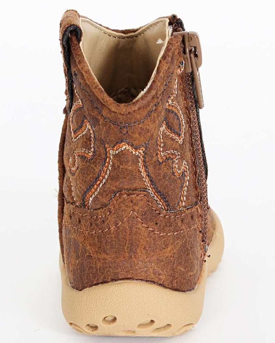 Cowboy Boots * | Fashion Roper Boys' Distressed Western Boots Infant