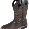 Cowboy Boots * | Online Store Smoky Mountain Boots Kids' Landry Square Toe Boots Child