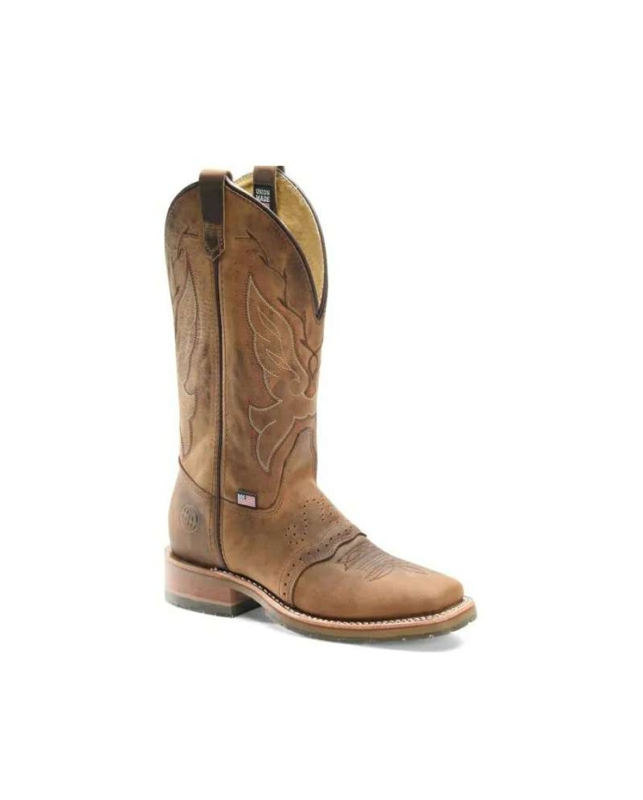 Cowboy Boots * | Exclusive Design Double-H Boots Ladies' Charity 12 Square Toe