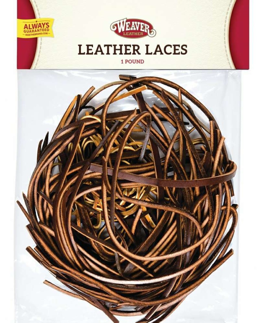 Cowboy Boots * | Opening Sales Weaver Leather 1 Pound Leather Laces