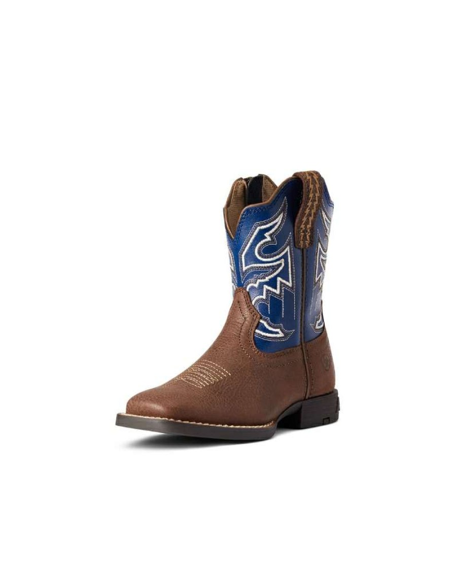 Cowboy Boots * | Classical Ariat Kids' Sorting Pen Choc/Navy