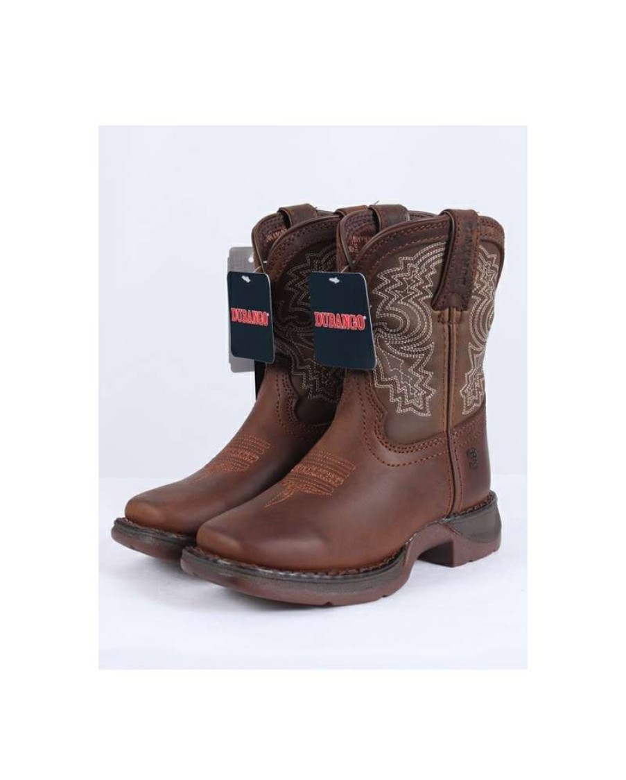 Cowboy Boots * | Cut Price Durango Kids' Lil Rebel Square Toe