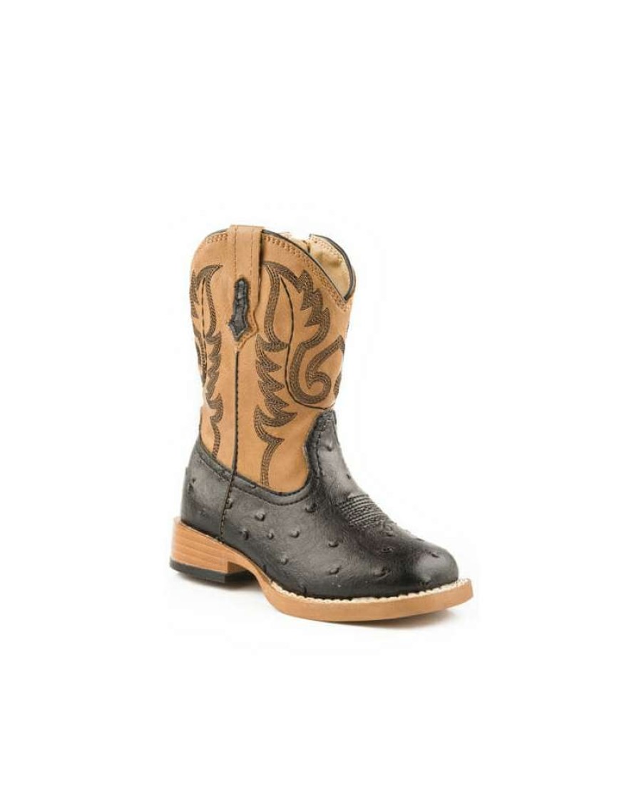 Cowboy Boots * | Opening Sales Roper Kids' Youth Ostrich Boots