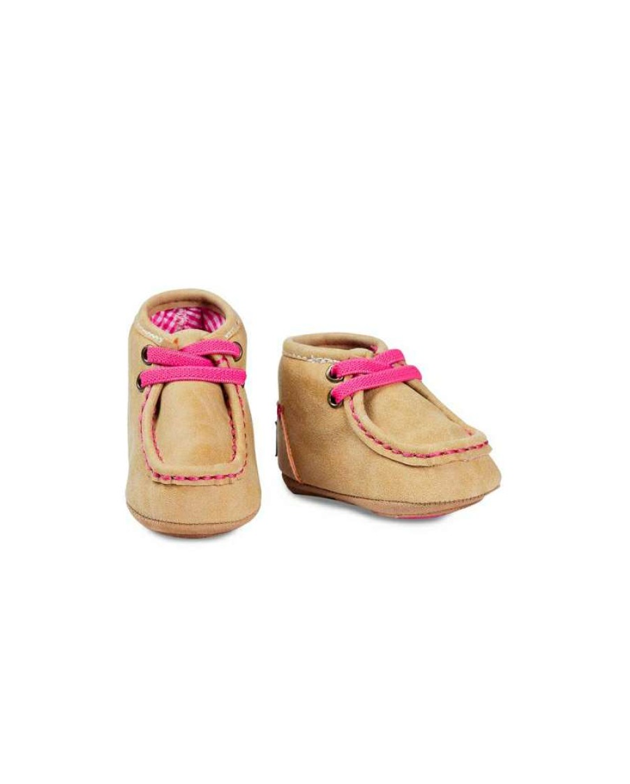 Cowboy Boots * | Bestsellers Baby Buckers Infant Pink Mocs