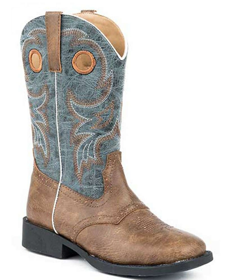 Cowboy Boots * | Discount Store Roper Ladies' Daniel Blue Top