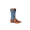 Cowboy Boots * | Limited Edition Durango Ladies' Arena Pro Bay W/Blue Boot