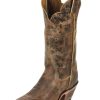 Cowboy Boots * | New Arrivals Justin Boots Ladies' Bent Rail Tan Road 12 Boots