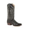 Cowboy Boots * | Fashion Roper Ladies' Western Snip Toe Black