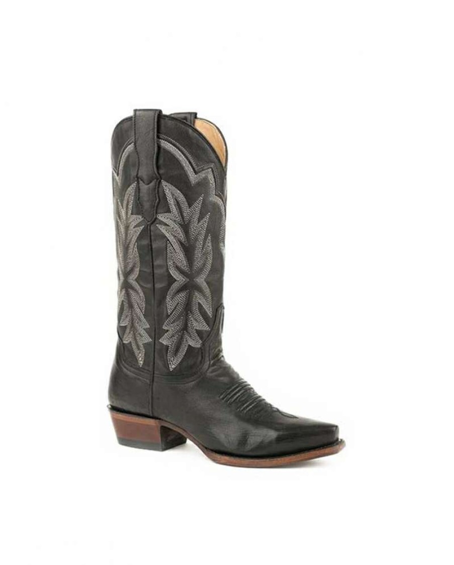 Cowboy Boots * | Fashion Roper Ladies' Western Snip Toe Black