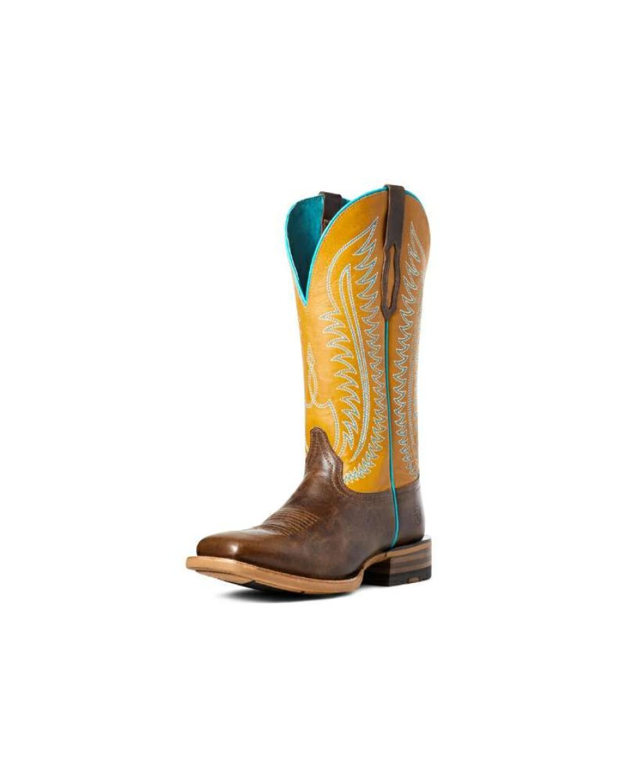 Cowboy Boots * | New Arrivals Ariat Ladies' Belmont Western Boot