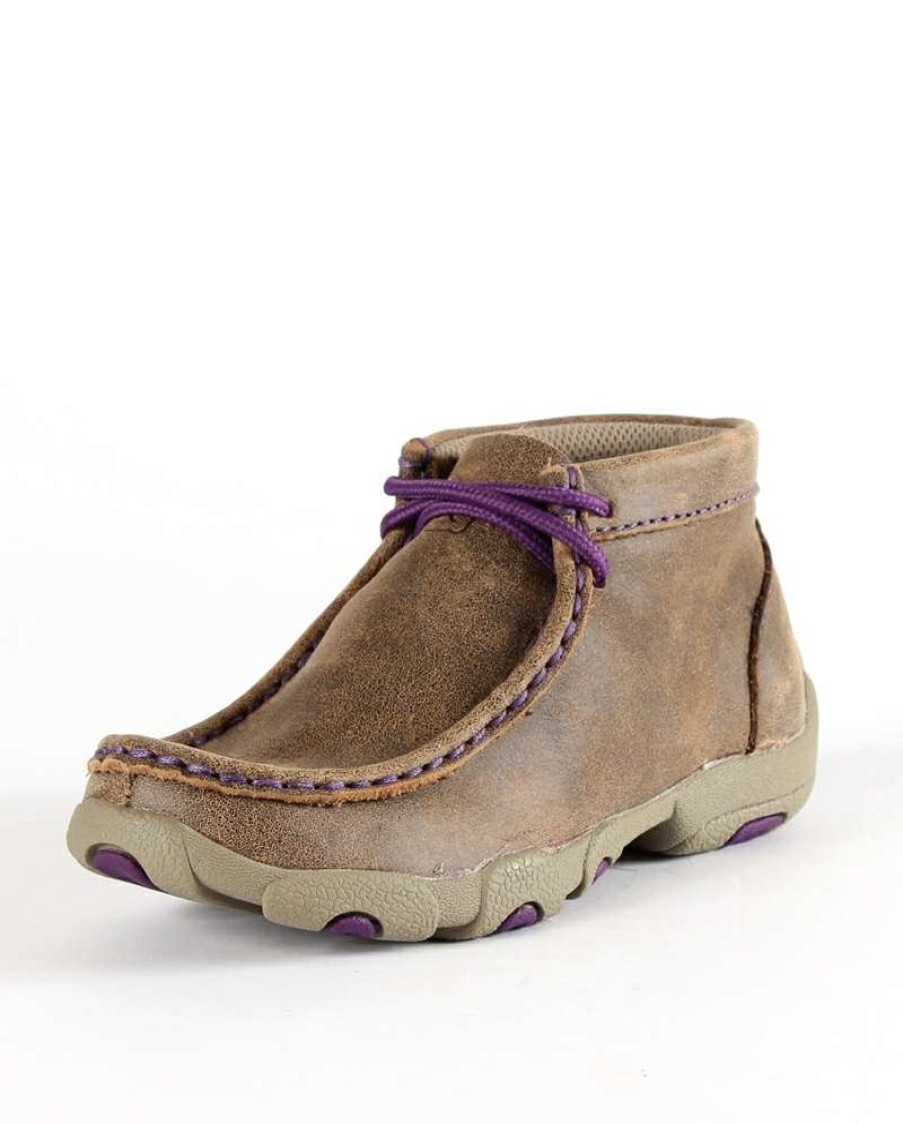 Cowboy Boots * | Cheap Online Twisted X Boys' Cowkid'S Driving Moc