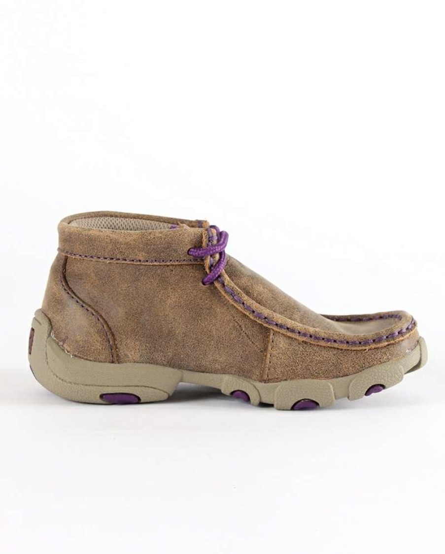 Cowboy Boots * | Cheap Online Twisted X Boys' Cowkid'S Driving Moc