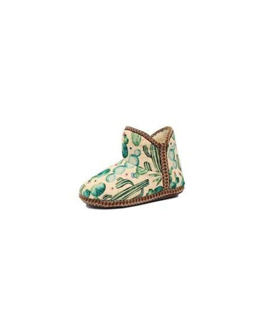 Cowboy Boots * | Bestsellers Blazin Roxx Ladies' Faux Fur Cactus Slipper