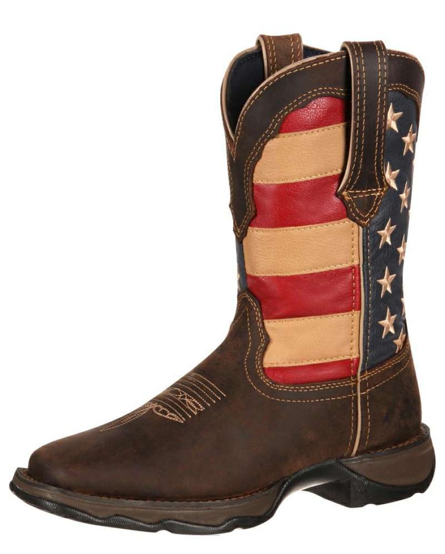 Cowboy Boots * | Unique Durango Ladies' Lady Rebel Patriotic Pull-On Boot