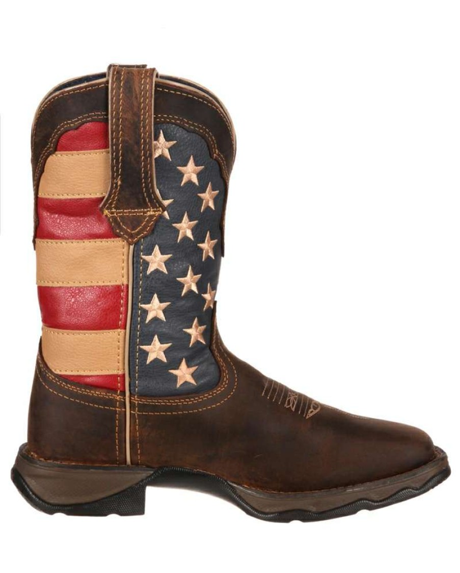 Cowboy Boots * | Unique Durango Ladies' Lady Rebel Patriotic Pull-On Boot