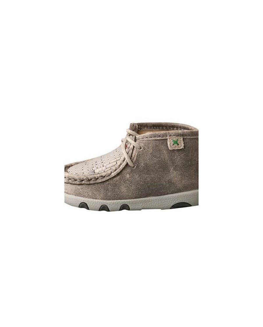 Cowboy Boots * | Unique Twisted X Infant Casual Moc Grey