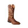 Cowboy Boots * | Unique Twisted X Ladies' Ruff Stock Embro Boot