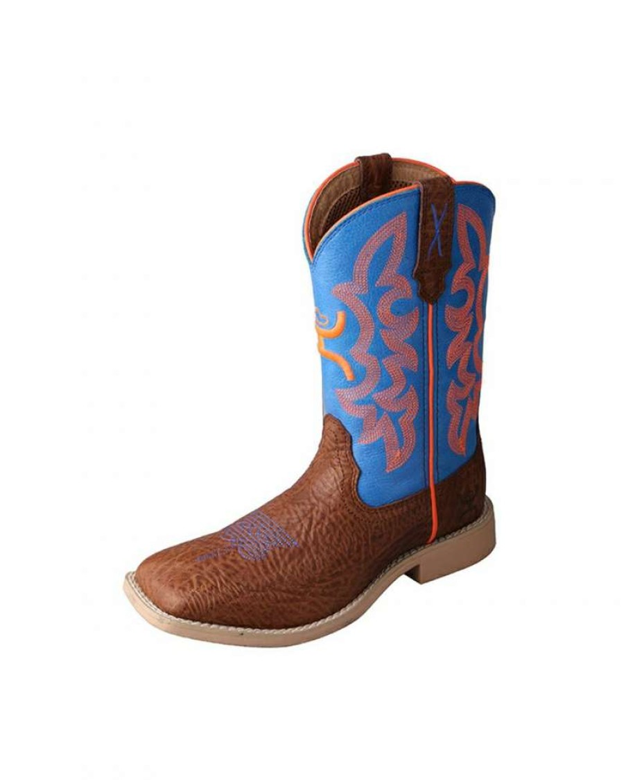 Cowboy Boots * | Cheap Online Twisted X Kids' Hooey Youth Boot